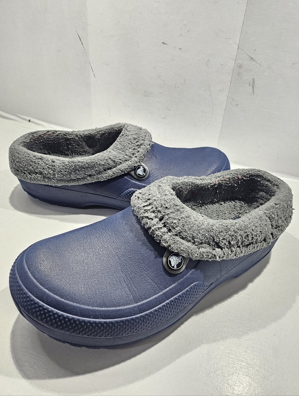 CROCS CLASSIC BLITZEN III CLOG SHOE SLIPPERS MEN'S SIZE 11 NAVY - Picture 12 of 12
